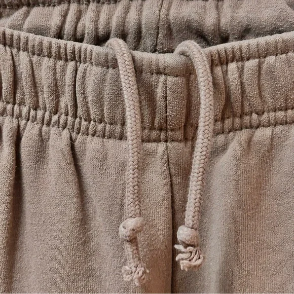 Land Rover X PacSun Taupe Fleece Jogger Sweatpants Embroidered Logo Unisex M - Picture 3 of 16